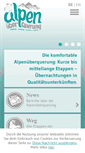 Mobile Screenshot of die-alpenueberquerung.com